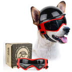 Hundehelm mit Schutzbrille – verstellbares Set