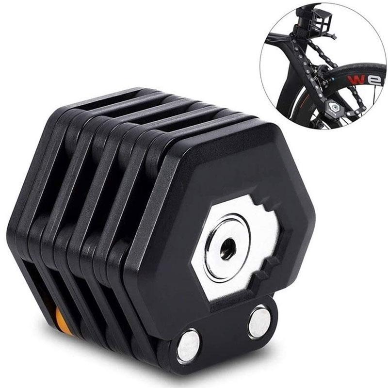 Folding Bike Lock 85 cm with Holder