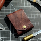 Vintage Geldbörse PU-Leder mit Kartenfächern