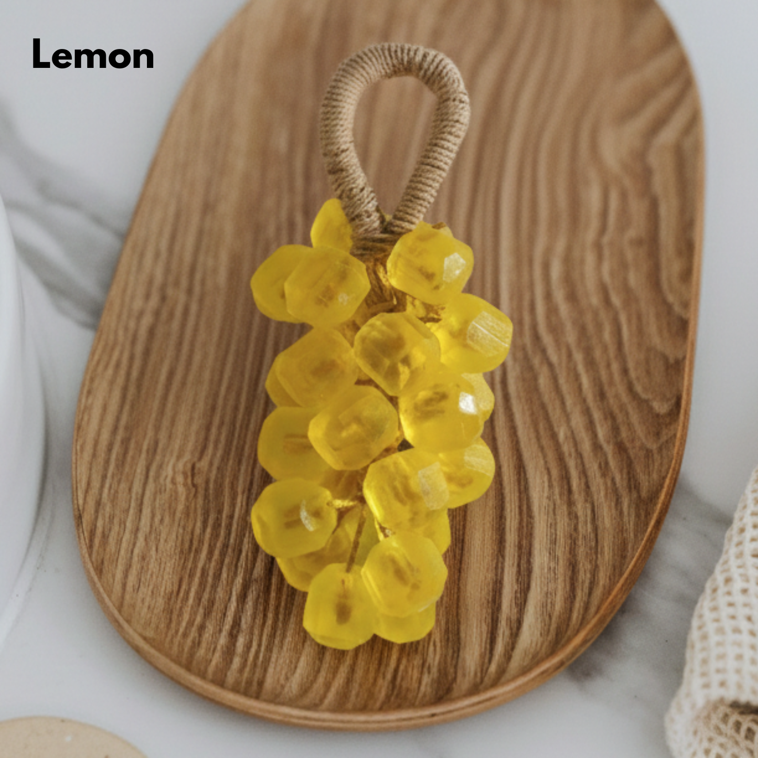Handgemachte Traubenseife mit Pflanzenölen – Dekorative Handseife