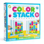 Farben-Stapelspiel für schnelles Denken und Reaktion
