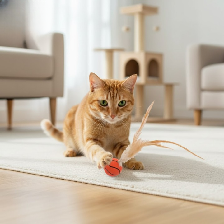 FeatherBounce Katzenspielzeug - 3er-Set -   Mivoza Deutschland