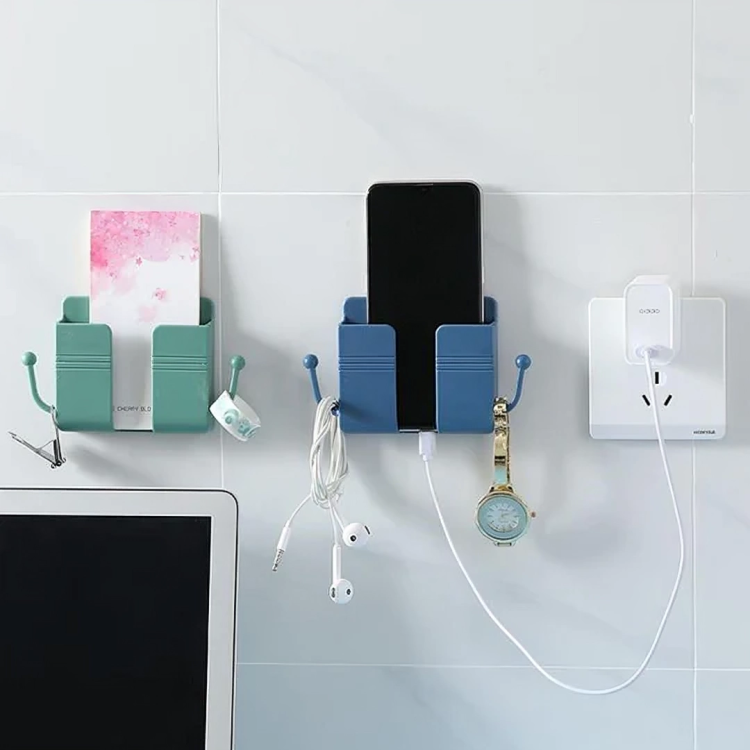 Handyhalter Wandmontage mit Ladekabel-Durchführung