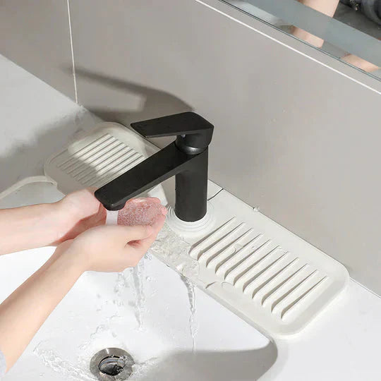 Silikon Abtropfmatte mit Ablaufsystem