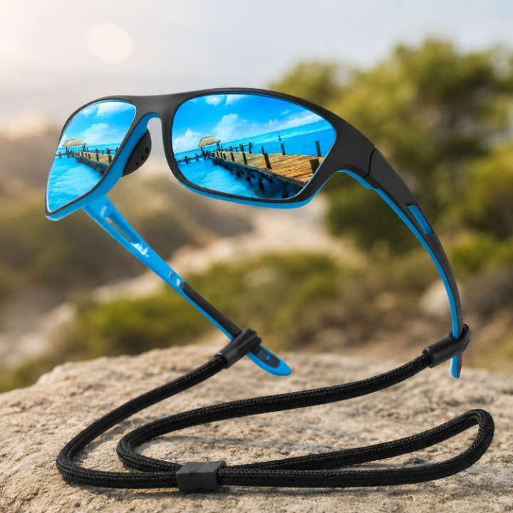 Polarisierte Sportsonnenbrille UV-Schutz