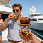 Cocktail-Smoker im Whiskey-Fass-Design — Rauchiges Aroma in 60 Sekunden