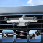 Adjustable car phone holder with air vent mount