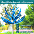 Gartenstecker Windspiel Metallcm – Rotierende Windfahne