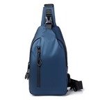 Anti-theft crossbody bag with waterproof protection