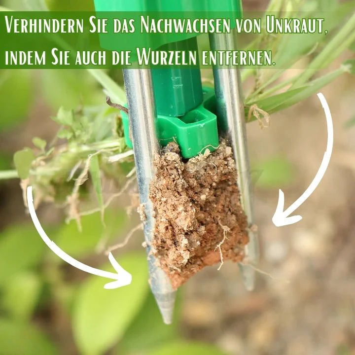 Unkrautstecher mit Fußpedal - Ergonomisch & rückenschonend