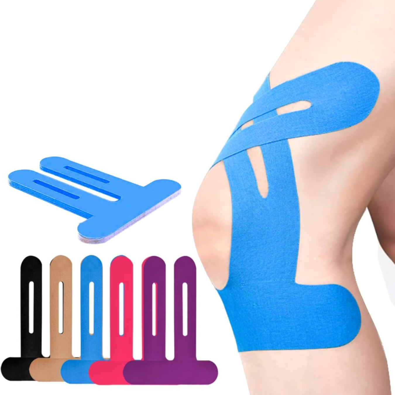 Kinesio Tape Knee – Pre-cut with Strong Support