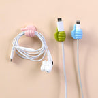 Thumbs-Up Cable Holder made of ABS Plastic