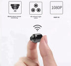 Mini Wi-Fi Surveillance Camera with Night Vision and 1080P HD