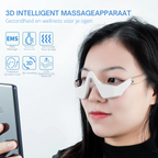LED-Rotlichttherapie-Brille für Augenpartie