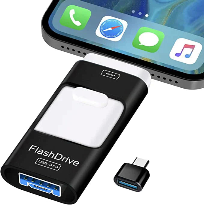 Multi-Port USB Stick for Smartphone and PC