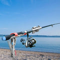 Angelrutenhalter mit Biss-Sensor für Strand und Ufer