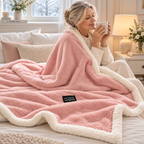 Kuscheldecke Sherpa Doppellagig – Weich und Warm