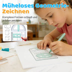 Multifunctional Geometry Ruler with Protractor