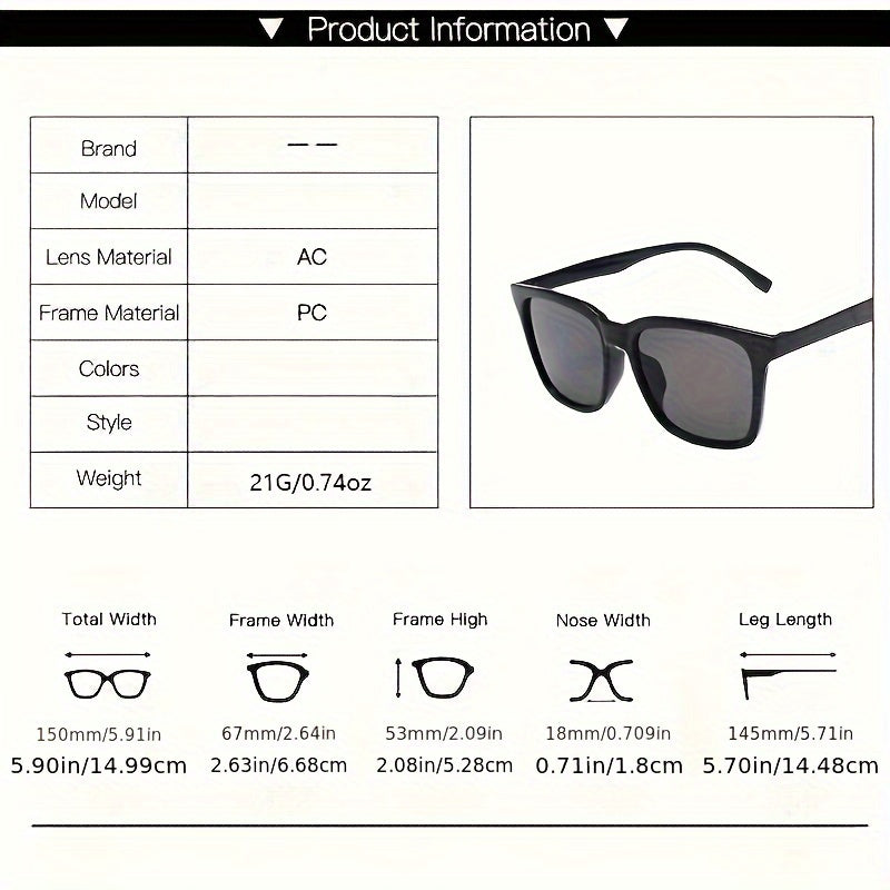 Sonnenbrille Y2K-Stil mit polarisierten Gläsern