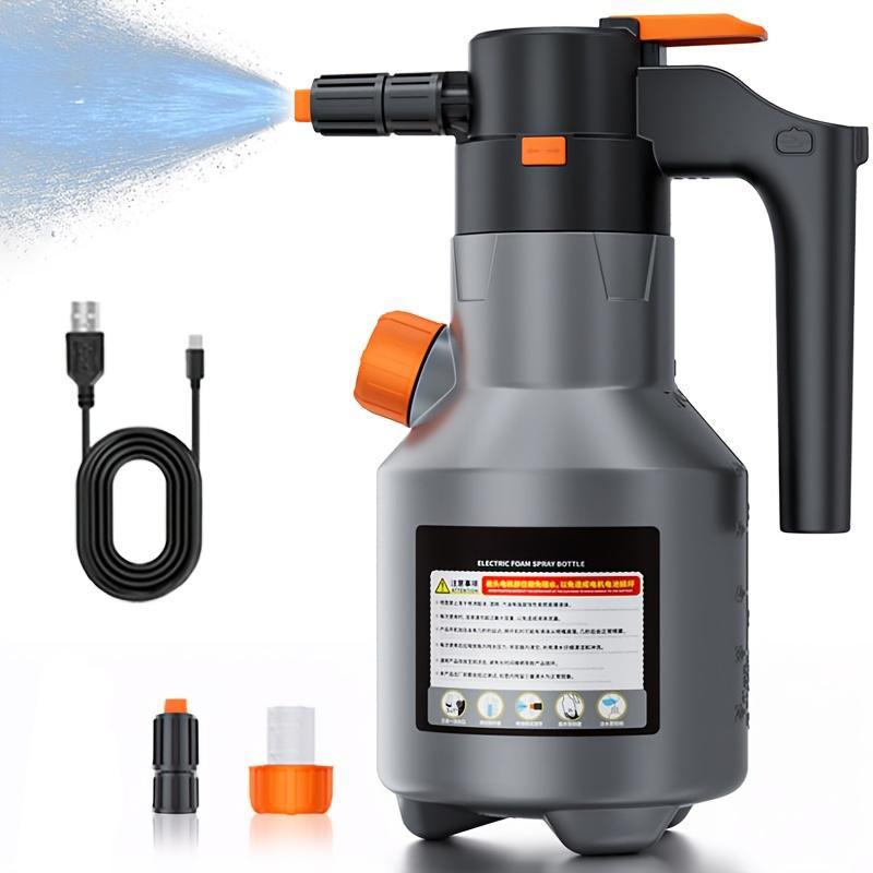 Electric Foam Spray Bottle – Cordless Foam Sprayer for Car Washing