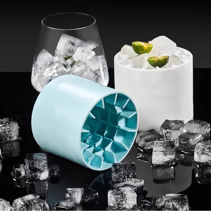 Silicone Ice Cube Tray – Ice Cubes All at Once
