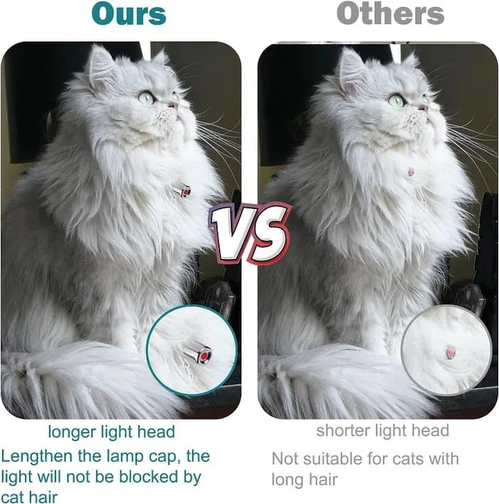 Automatic Laser Play Collar for Cats – Active Even Without Supervision