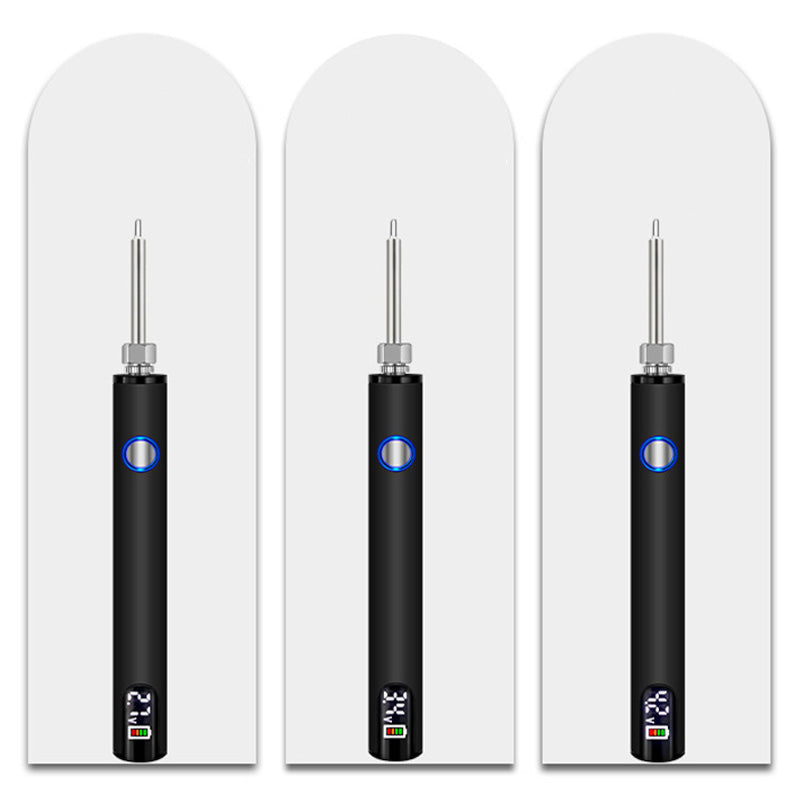 Digitaler Lötkolben mit USB-Anschluss und Display