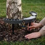 Modular LED tree ring segment – ground spotlight for trees and poles, IP65
