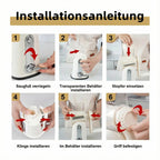 Manuelle 5-in-1 Trommelreibe