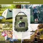 Solar shower bag 20 liters with solar heating