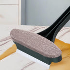 Fensterreinigungsbürste 2-in-1 mit Gummiabzieher