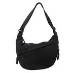 Nylon Crossbody Bag with Multiple Compartments – Lightweight and Practical