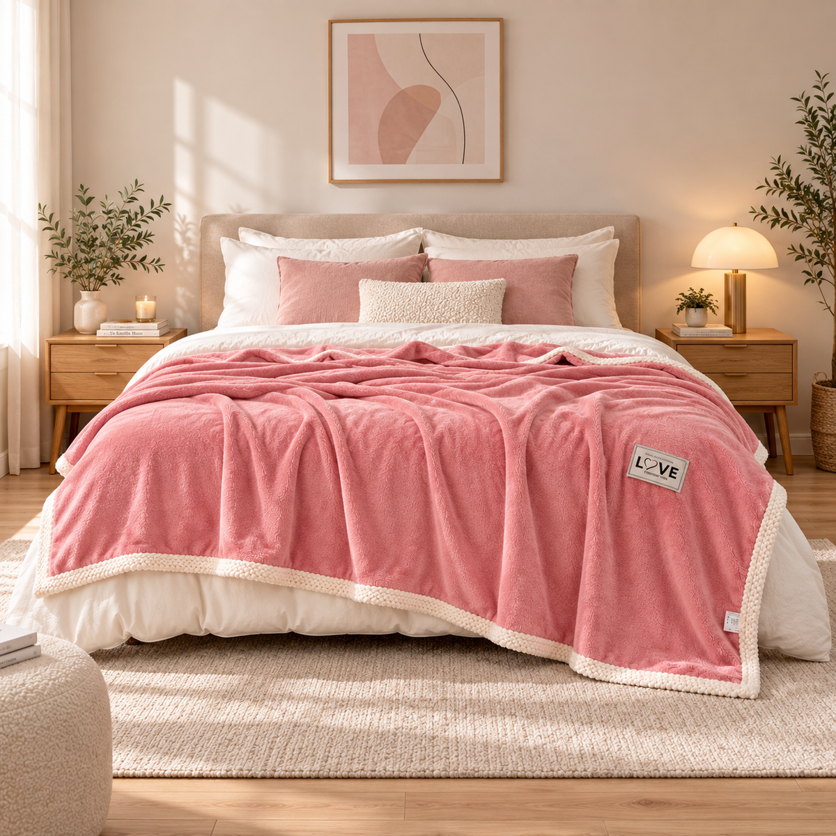 Kuscheldecke Flanell-Fleece – Weich und Warm