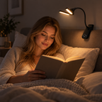 Leselampe LED Klemme dimmbar – 180° drehbar