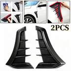 Auto Seitenschlitze Karbon-OptikDekorative Lüftungsblenden
