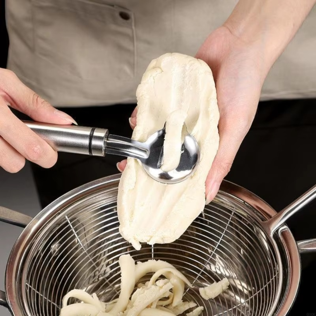 Stainless Steel Pasta Press – Fresh Pasta Straight from the Dough