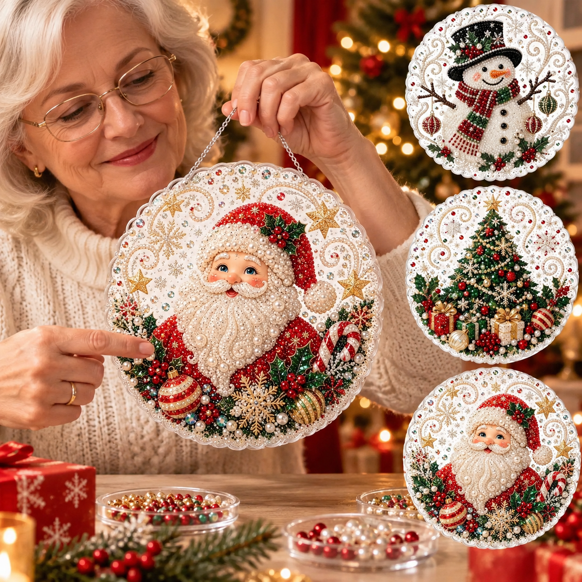Diamond Painting Bastelset Weihnachten – Motiv nach Wahl