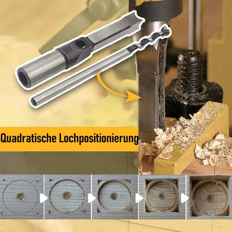 Wood Drill Bit Set Square Holes – Precision Drill Stainless Steel