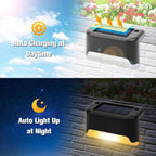 Solar patio lights with motion sensor