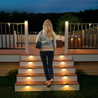 Solar Terrace Lights Set of 4 – Motion Sensor & IP65