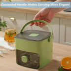 Ice cube tray with lid and storage box