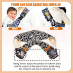 Adjustable baby carrier with buckle system