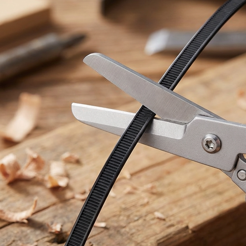 Compact Foldable Stainless Steel Scissors with Multitool Function