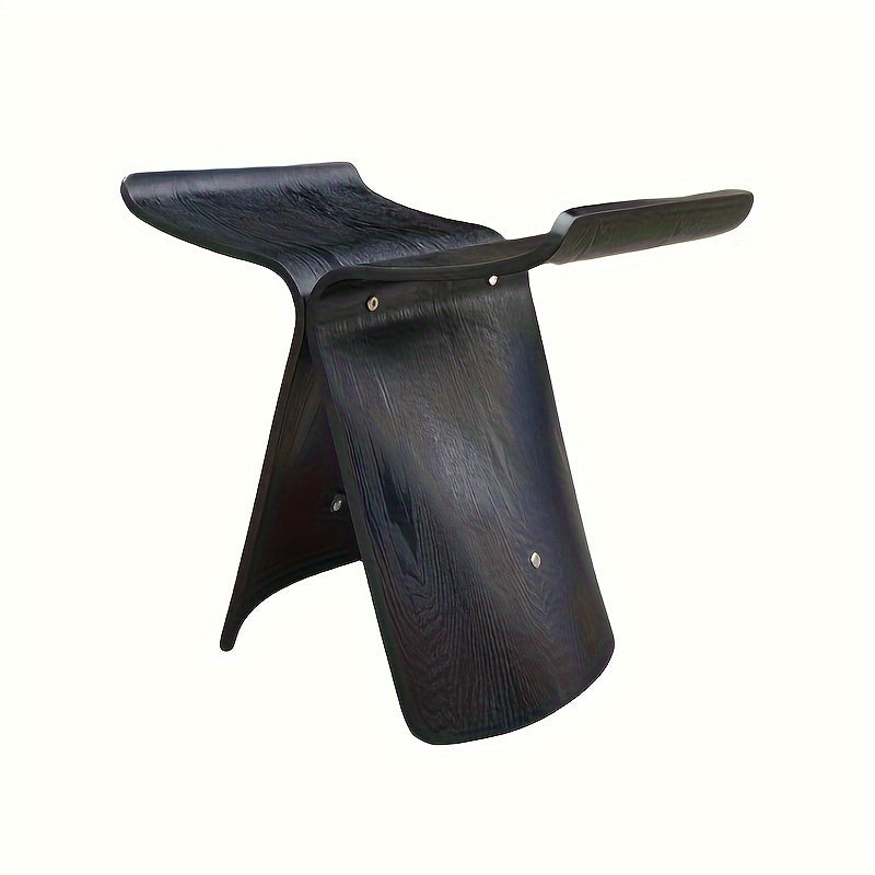 Vlinder-Hocker aus massivem Holz – Zeitloses Design