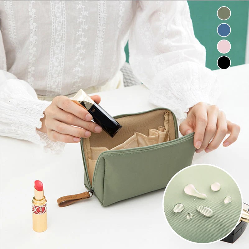 Cosmetic bag with padding