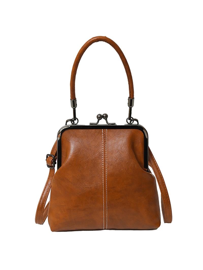 Vintage Handtasche mit Bügelverschluss