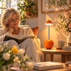 LED-Tischlampe mit Fernbedienung und USB-Anschluss