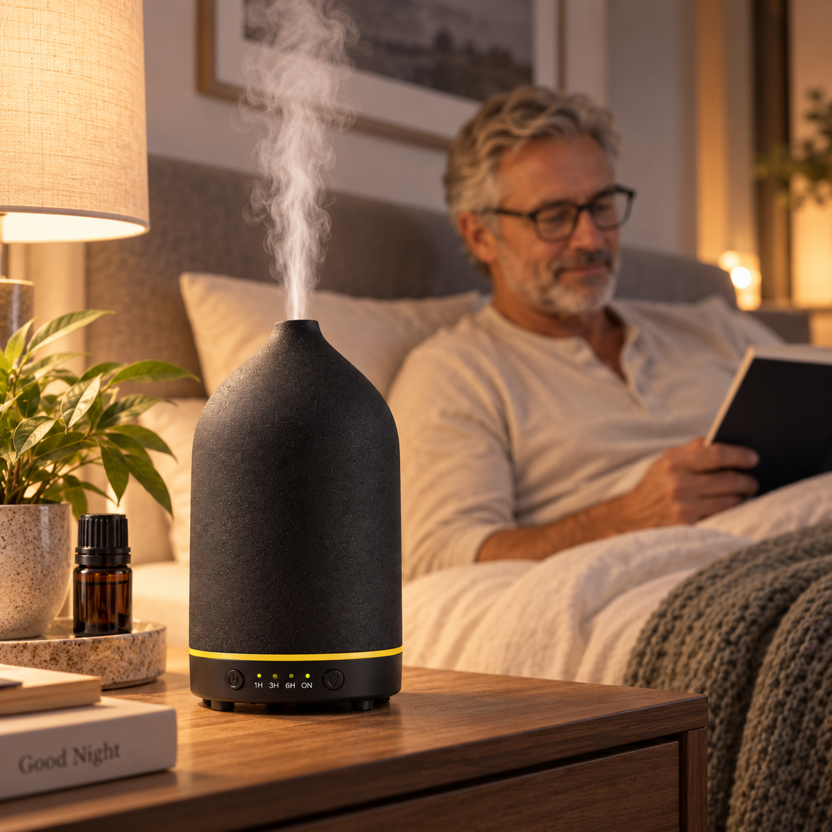 Aroma Diffuser Ultraschall mit 8 Stunden Laufzeit