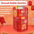 LED Bubble Machine with Light Effects – Battery-Powered for Outdoor Use