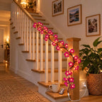 LED cherry blossom branch lights 1.6 m, 48 lights - warm white, with remote control